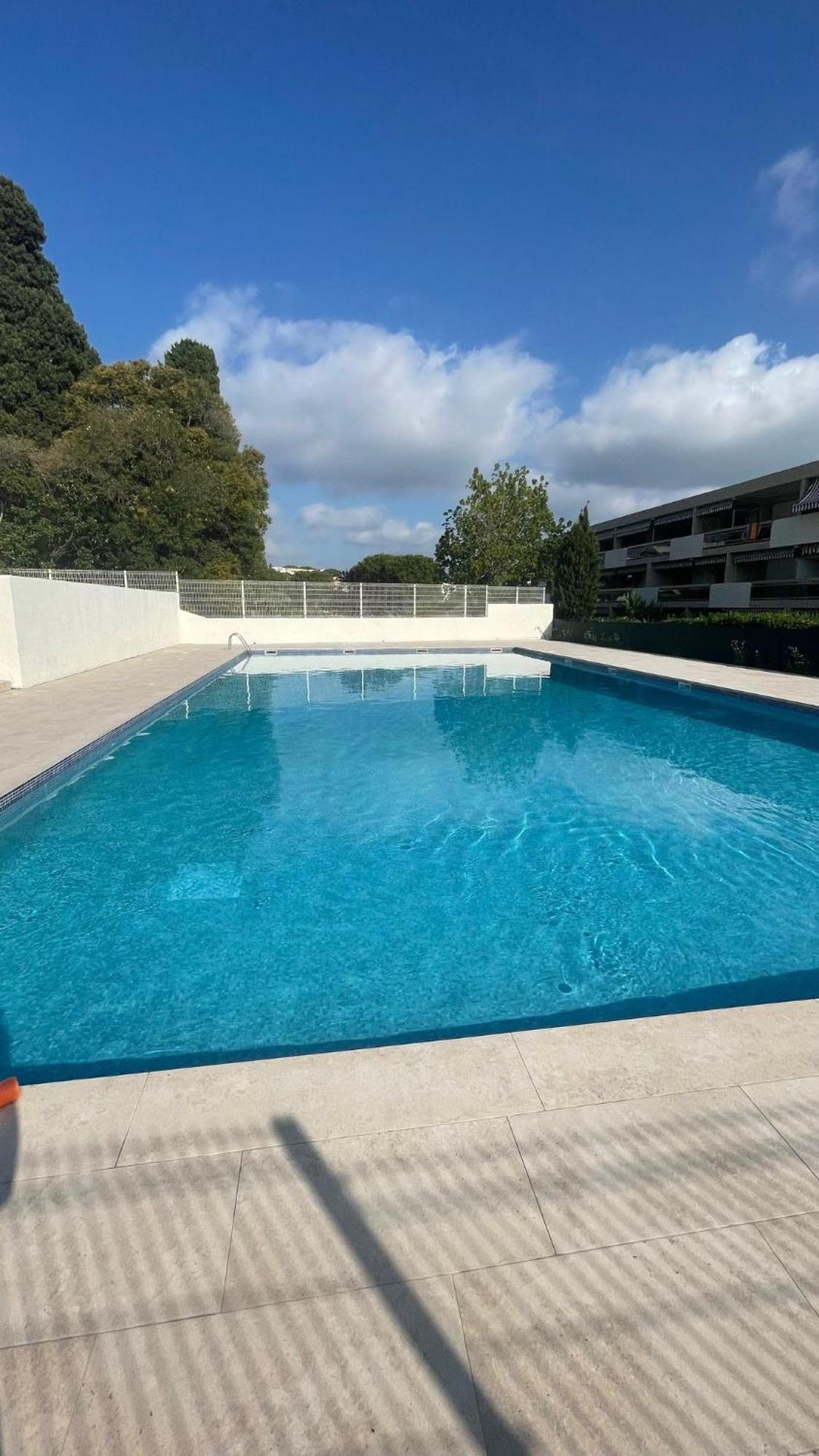 Joli Studio Vue Mer, Piscine, Tennis, Parking Antibes Kültér fotó