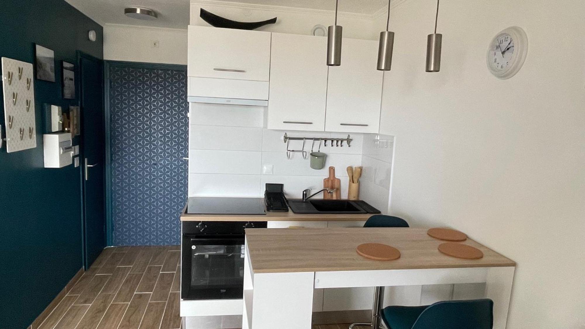 Joli Studio Vue Mer, Piscine, Tennis, Parking Antibes Kültér fotó